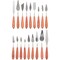 U.S. Art Supply 18-Piece Stainless Steel Palette Knife Set - Spatula Painting Knives to Mix, Spread, Apply Oil & Acrylic Paint on Canvases, Cake Icing